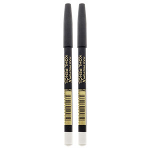 Kohl Kajal Liner Automatic Pencil-010 White-Pack of 2 Max Factor 0.01oz Eyeliner